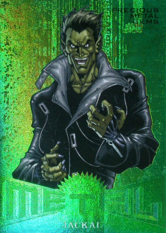 2017 Fleer Ultra Spider-Man #MM49 Precious Metal Gems Green /10