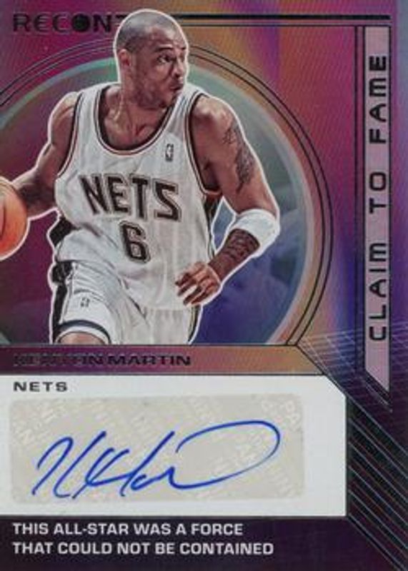 Kenyon Martin 2022 Recon #CFS-KYM Claim to Fame Signatures /75 RAW