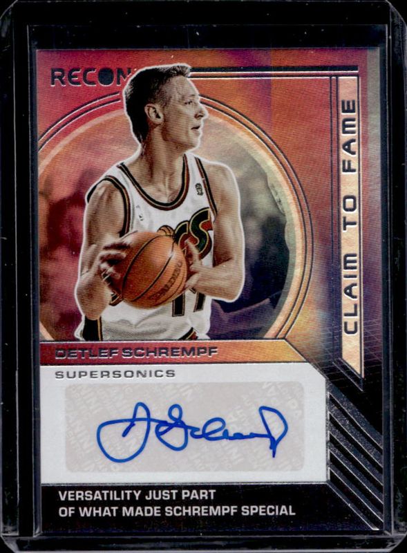 2022 Recon #CFS-DSH Claim to Fame Signatures /75