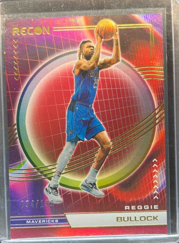 Reggie Bullock 2022 Recon #156 Red /199 RAW
