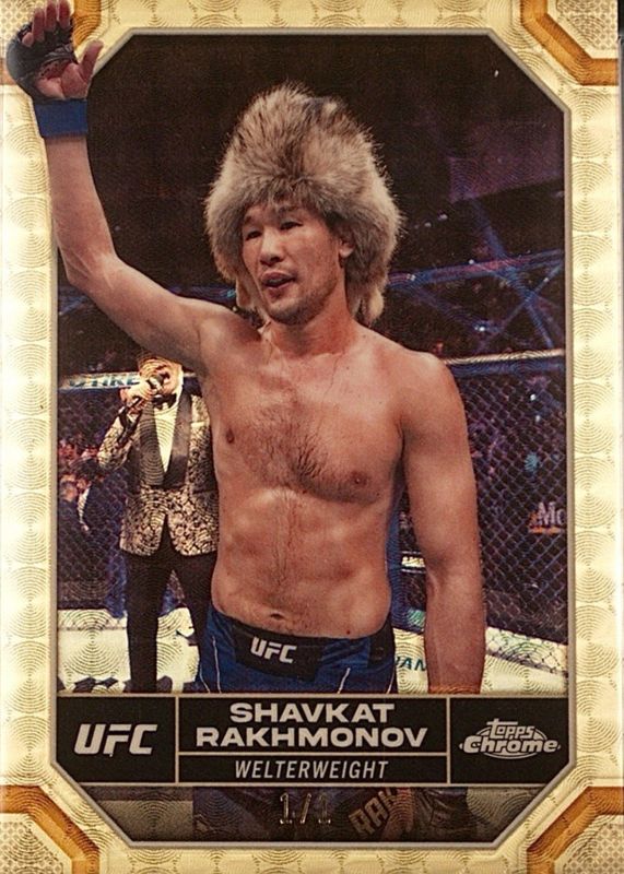 2024 Topps Chrome UFC #177 Superfractor /1