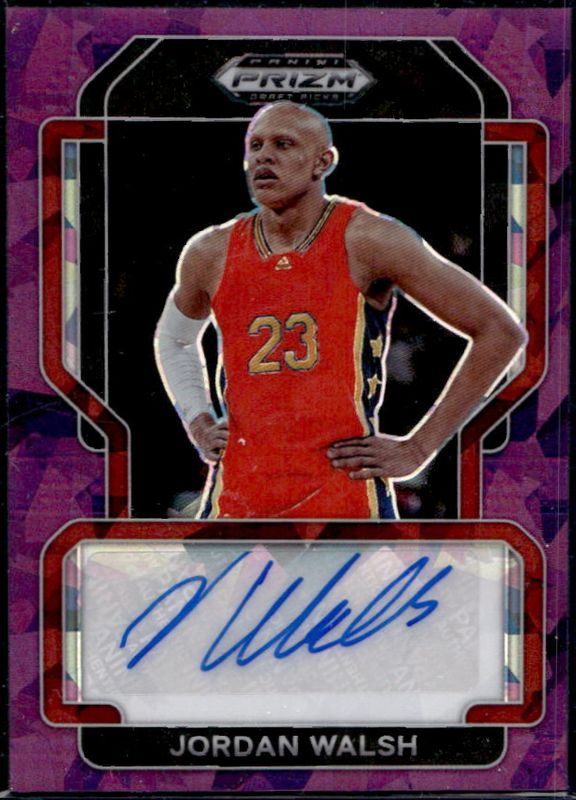 2022 Prizm Draft Picks #FS-JWA Freshman Signatures - Purple Ice /99