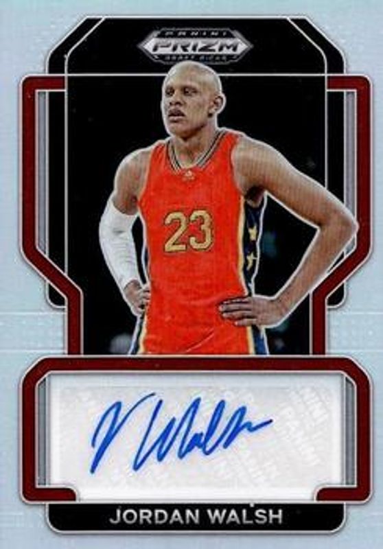 2022 Prizm Draft Picks #FS-JWA Freshman Signatures - Silver