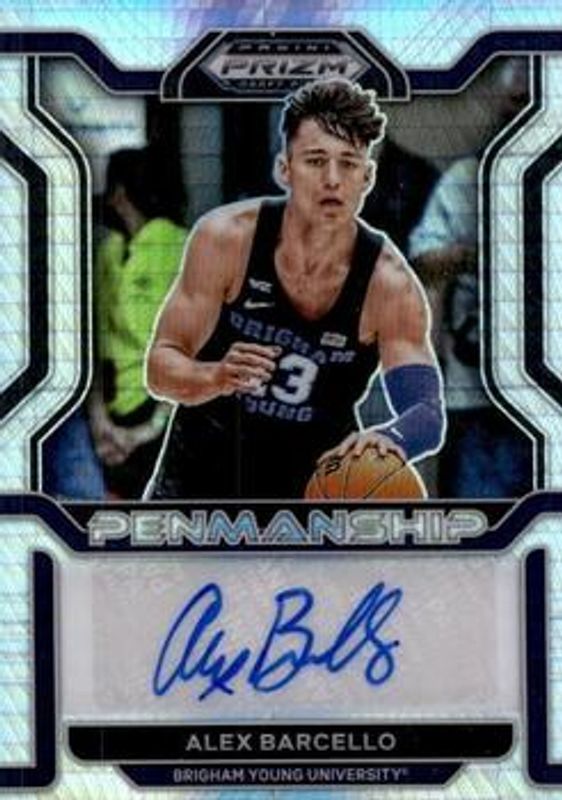 2022 Prizm Draft Picks #CP-ABA College Penmanship - Hyper