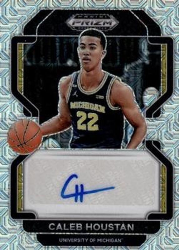 2022 Prizm Draft Picks #DP-HOU Draft Picks Autographs - Mojo /25