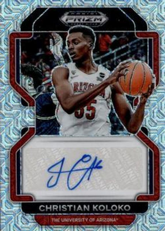 2022 Prizm Draft Picks #DP-CKO Draft Picks Autographs - Mojo /25