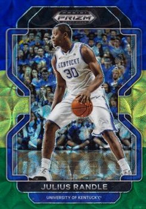 2022 Prizm Draft Picks #29 Choice Blue Yellow & Green