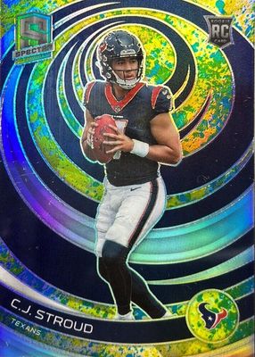 2023 Spectra #112 Neon Splatter /8
