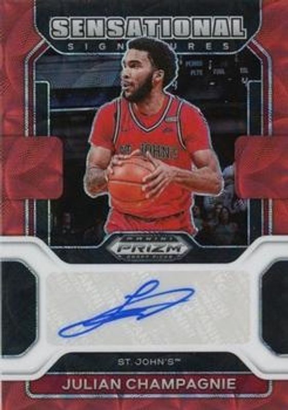 2022 Prizm Draft Picks #SS-JCH Sensational Signatures - Choice Red /88