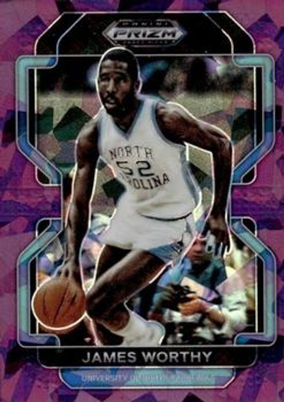 2022 Prizm Draft Picks #21 Purple Ice /149