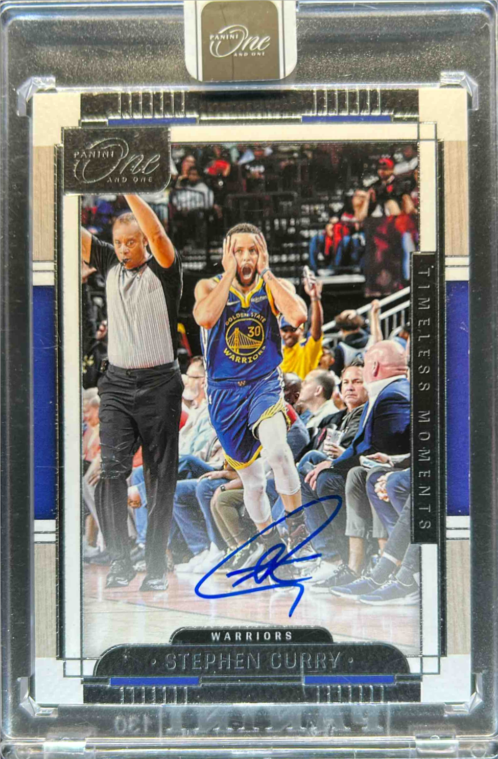 Stephen Curry 2022 One and One #TMA-SCU Timeless Moments