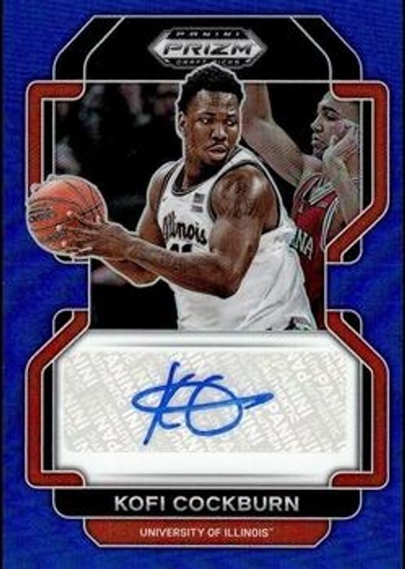 2022 Prizm Draft Picks #DP-KOF Draft Picks Autographs - Blue /149