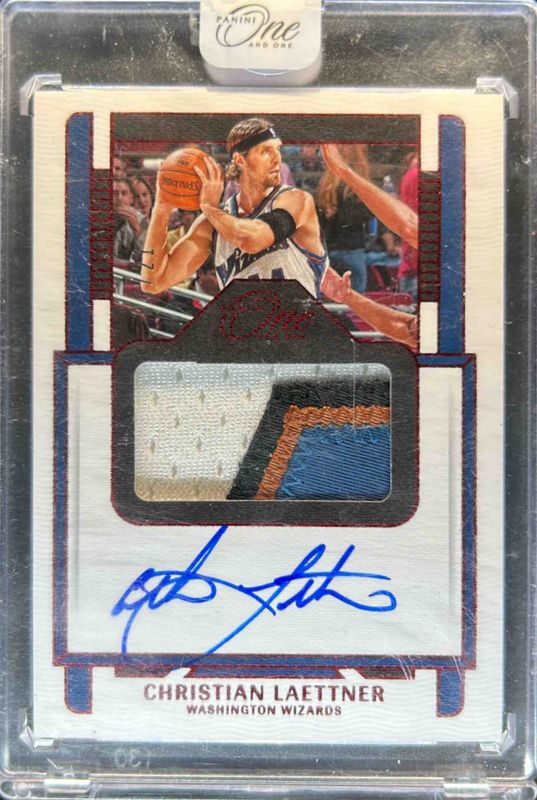 2022 One and One #JA-CLT Jersey Autographs - Red /25