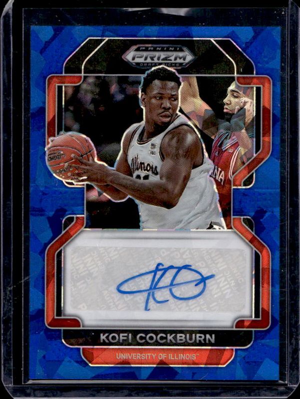 2022 Prizm Draft Picks #DP-KOF Draft Picks Autographs - Blue Ice /75