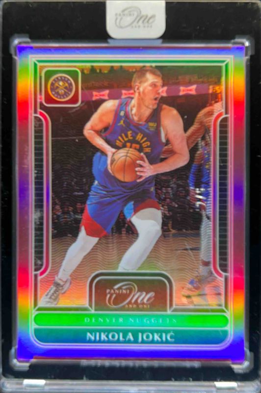Nikola Jokic 2022 One and One #46 FOTL Pink /6 RAW