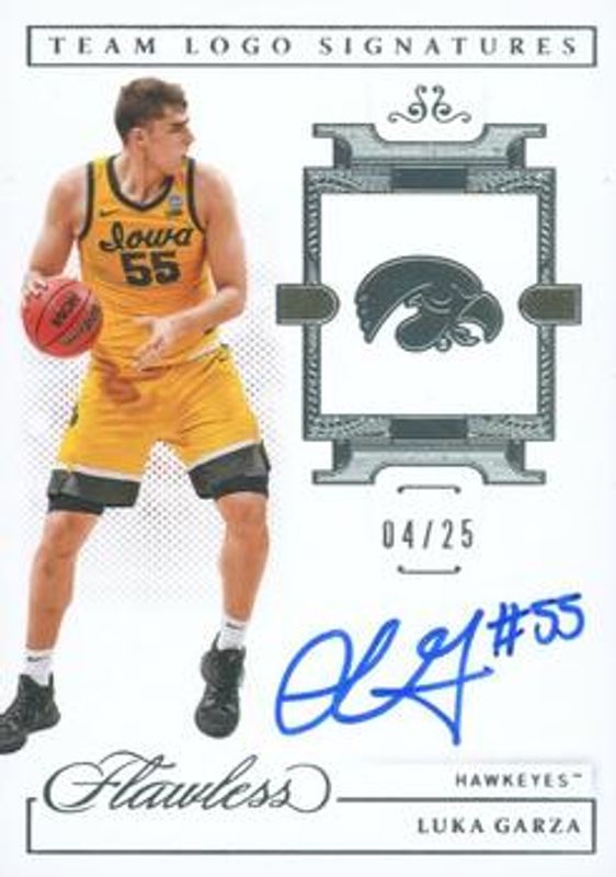 2021 Flawless Collegiate #TL-LGA Team Logo Signatures /25