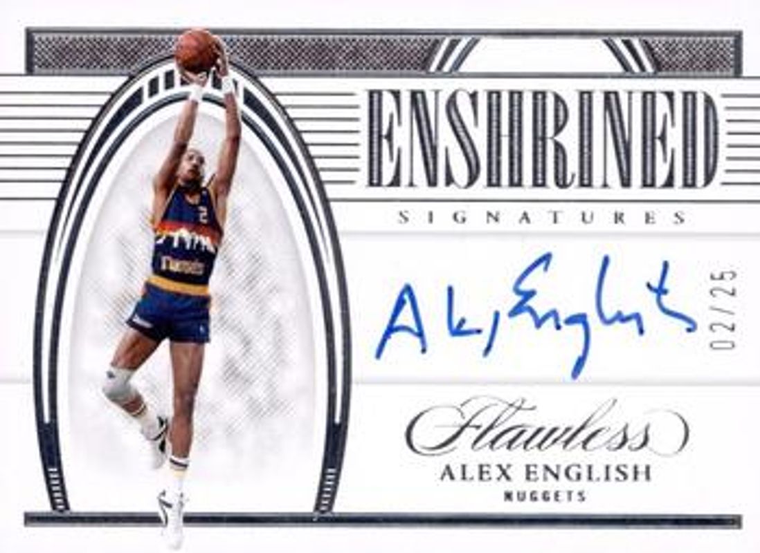 2021 Flawless #ENS-AEN Enshrined Signatures /25