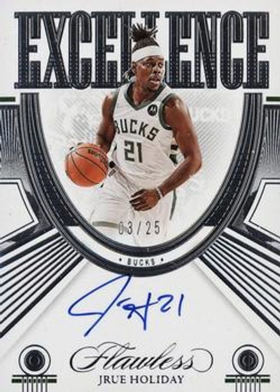 2021 Flawless #EXC-JRU Excellence Signatures /25
