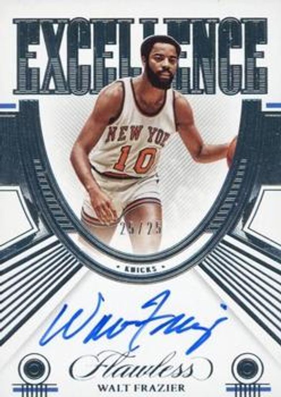 2021 Flawless #EXC-WFR Excellence Signatures /25
