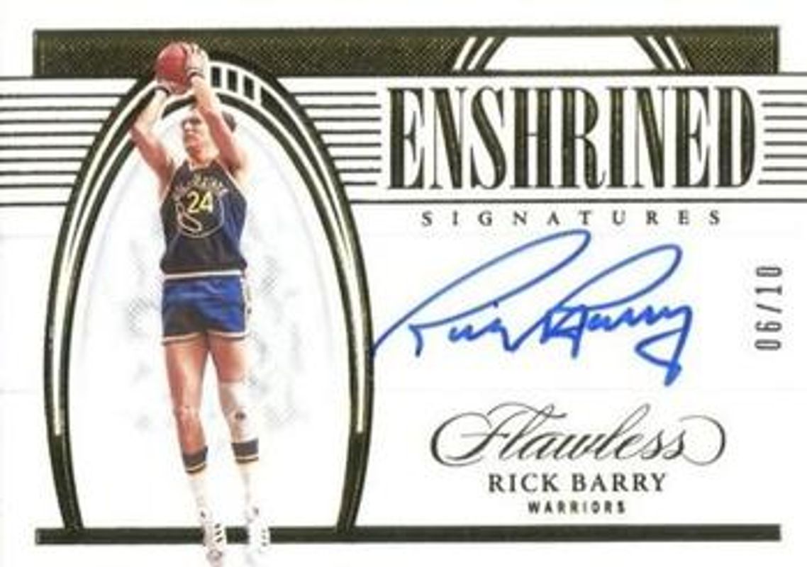 2021 Flawless #ENS-RBA Enshrined Signatures - Gold /10