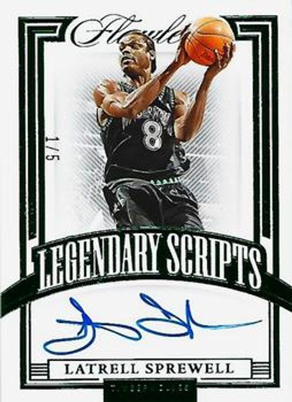 2021 Flawless #LSC-LSP Legendary Scripts - Emerald /5