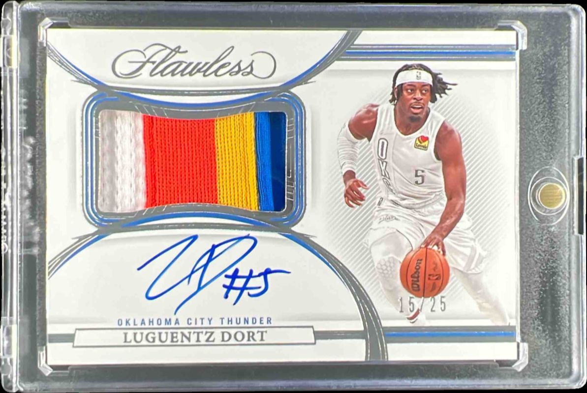 2021 Flawless #HPA-LUD Horizontal Patch Auto /25
