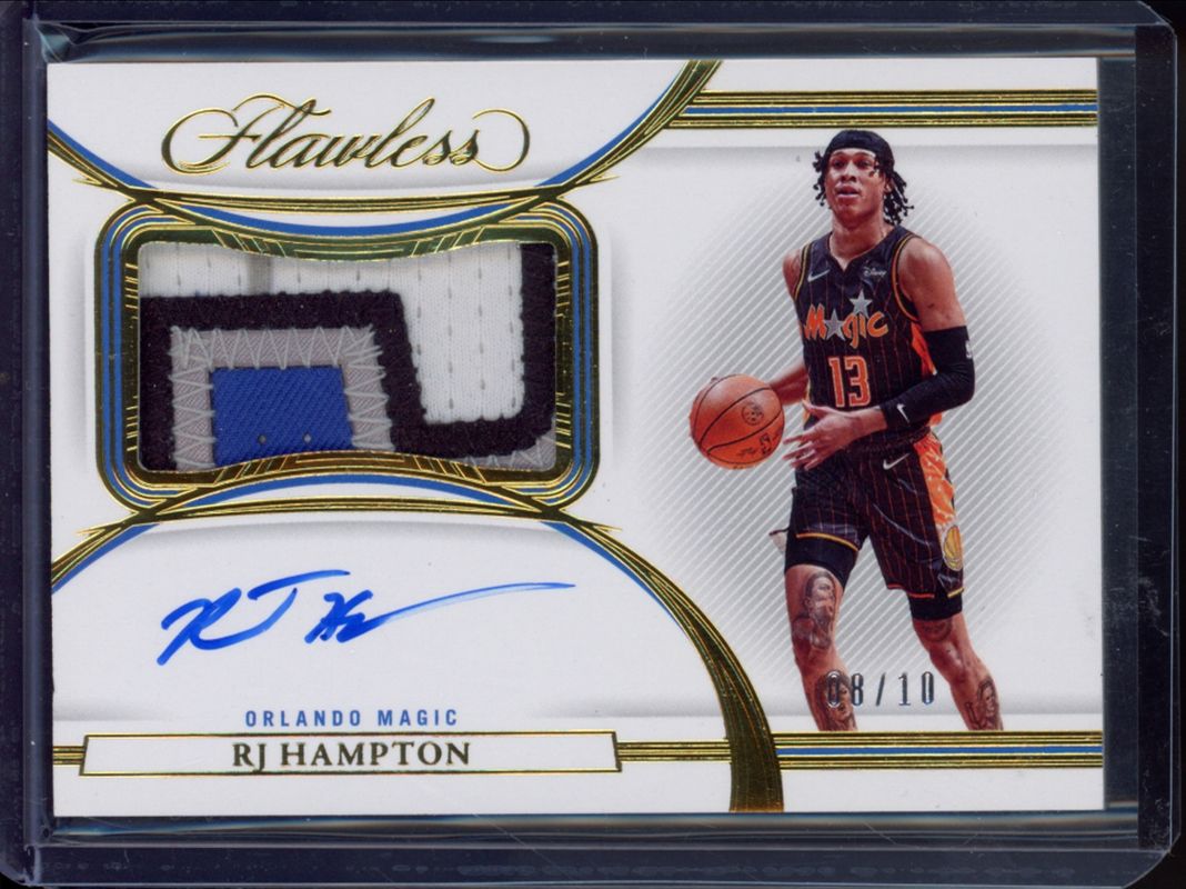 2021 Flawless #HPA-RJH Horizontal Patch Auto - Gold /10