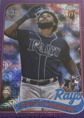 2024 Topps Silver Pack #2T89C-63 1989 Chrome Promo - Purple Refractor (Series 2) /75