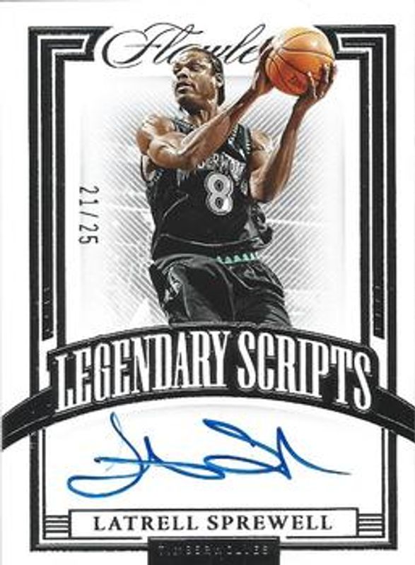 2021 Flawless #LSC-LSP Legendary Scripts /25