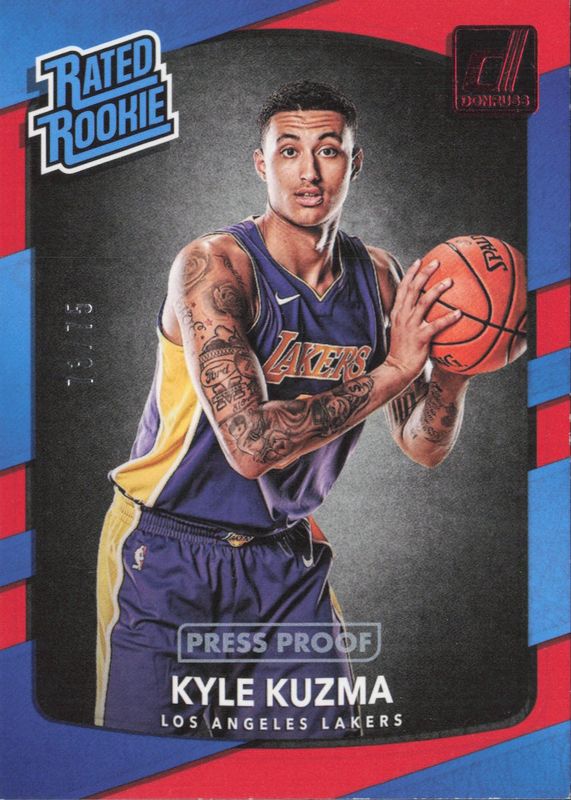 2017 Donruss #174 Press Proof Red /75