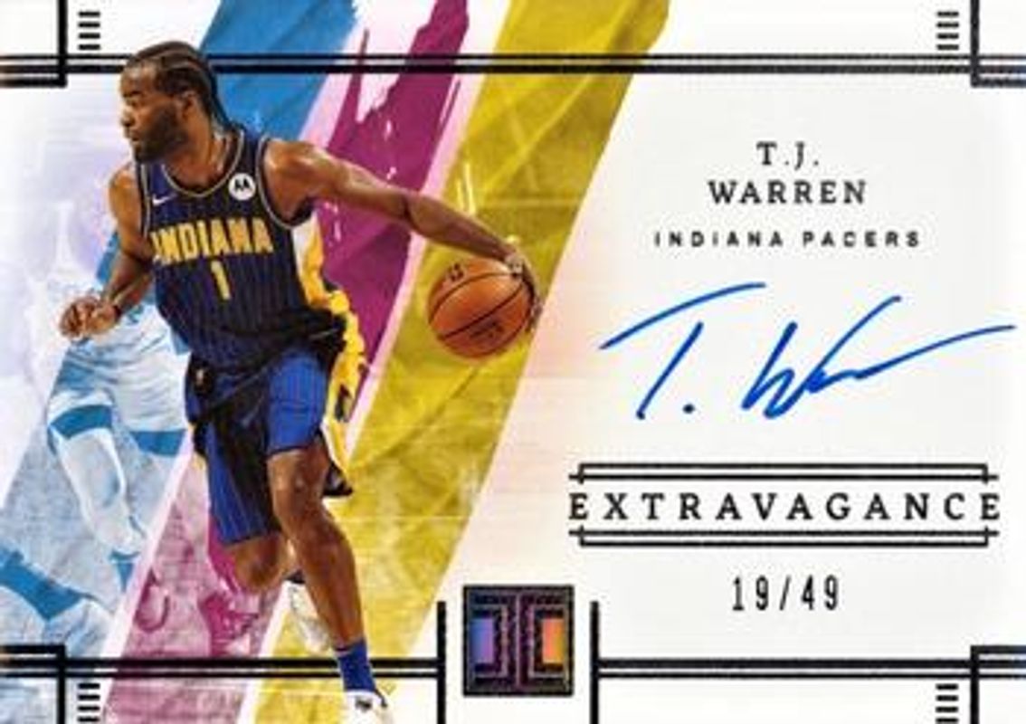 2021 Impeccable #EA-TJW Extravagance Autographs /25