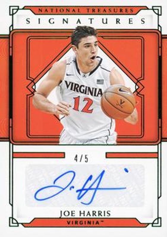 2021 National Treasures Collegiate #LS-JH Legacy Signatures - Emerald /5