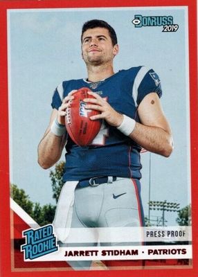 2019 Donruss #307 Press Proof Red