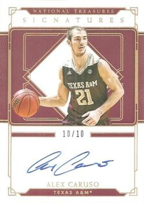 2021 National Treasures Collegiate #LS-AC Legacy Signatures - Gold /10