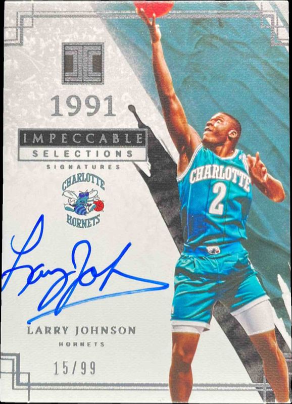 2021 Impeccable #ISL-LJN Impeccable Selections Signatures /99