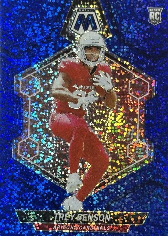 2024 Mosaic #360 Blue Sparkle /96