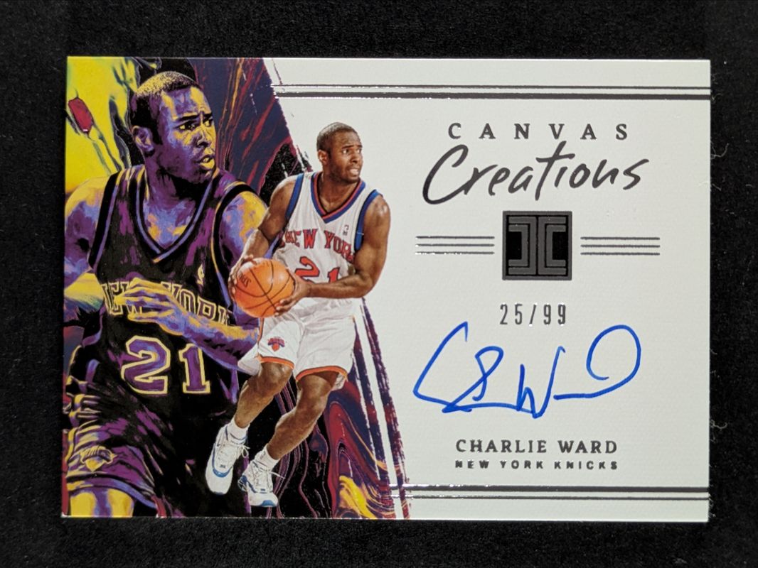 2021 Impeccable #CC-CHW Canvas Creations /99