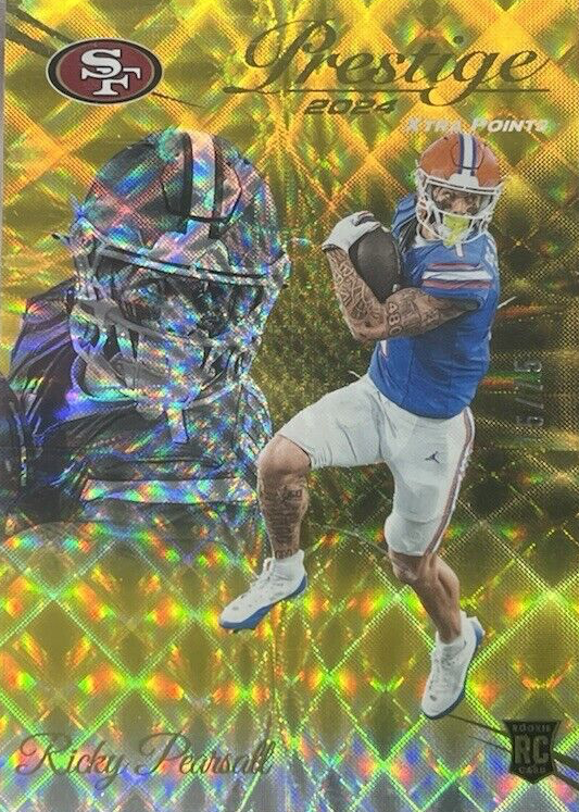 Ricky Pearsall 2024 Prestige #347 Gold Xtra Points /75 Price Guide ...