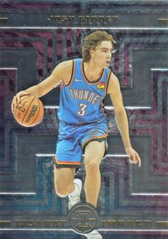 Josh Giddey 2021 Illusions #5 Instant - Impact Rookie RAW