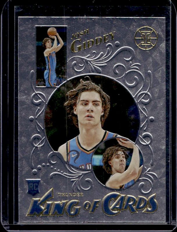 Josh Giddey 2021 Illusions #26 King of Cards Rookie RAW