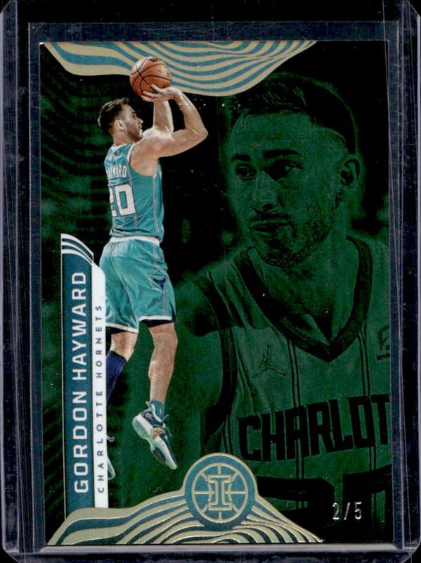 2021 Illusions #115 Trophy Collection Green /5