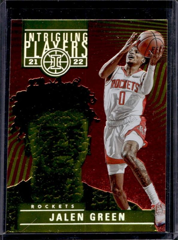 Jalen Green 2021 Illusions #26 Intriguing Players Rookie RAW