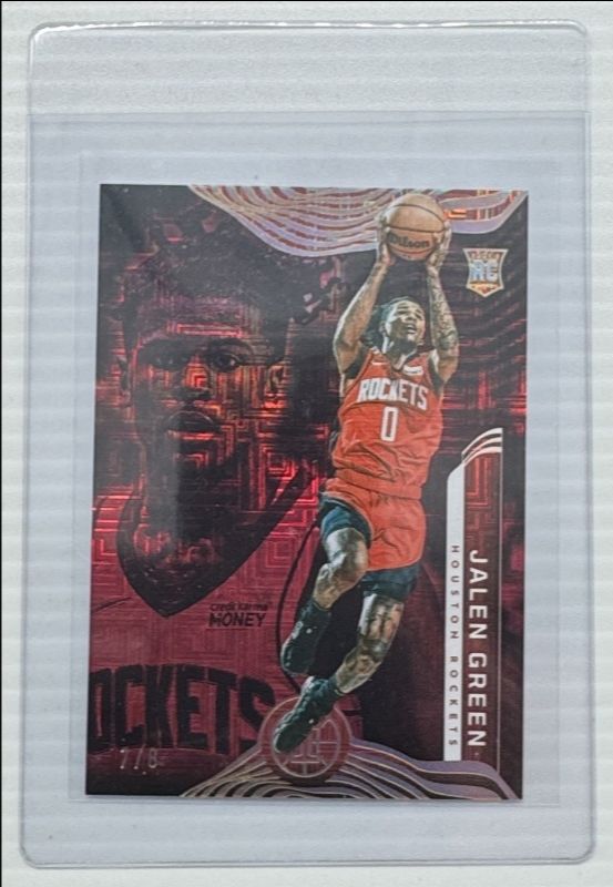 Jalen Green 2021 Illusions #152 Asia Trophy Collection Lucky Envelopes /8 Rookie RAW