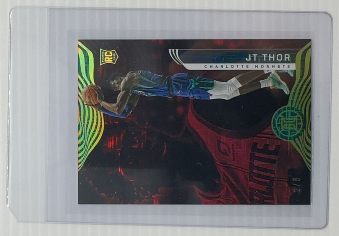 JT Thor 2021 Illusions #185 Asia Trophy Collection Lucky Envelopes /8 Rookie RAW