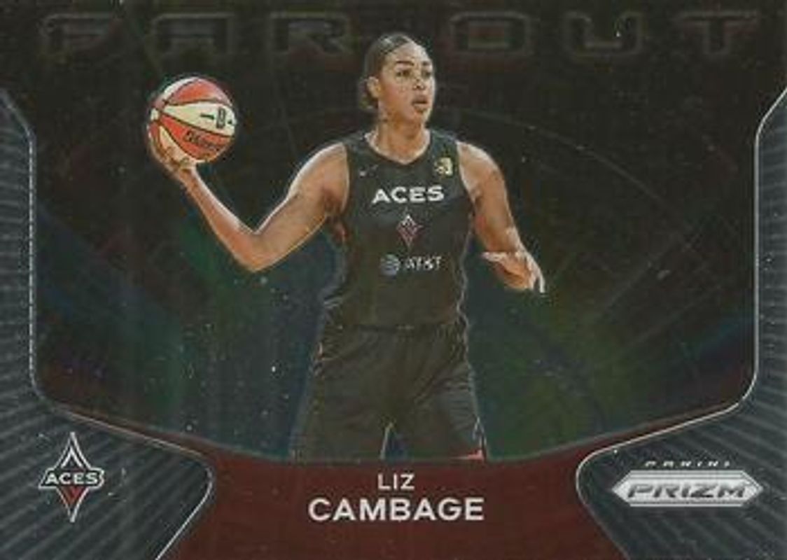 Liz Cambage 2021 Prizm WNBA #4 Far Out RAW