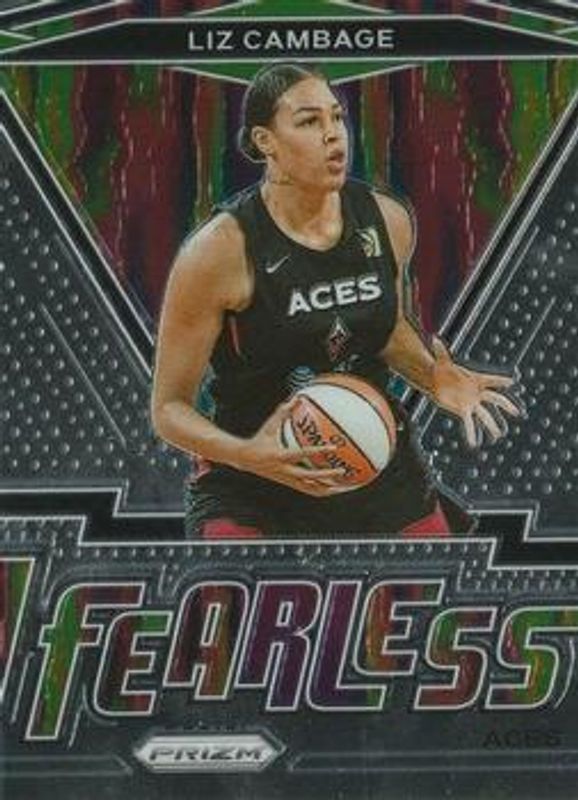 Liz Cambage 2021 Prizm WNBA #5 Fearless RAW