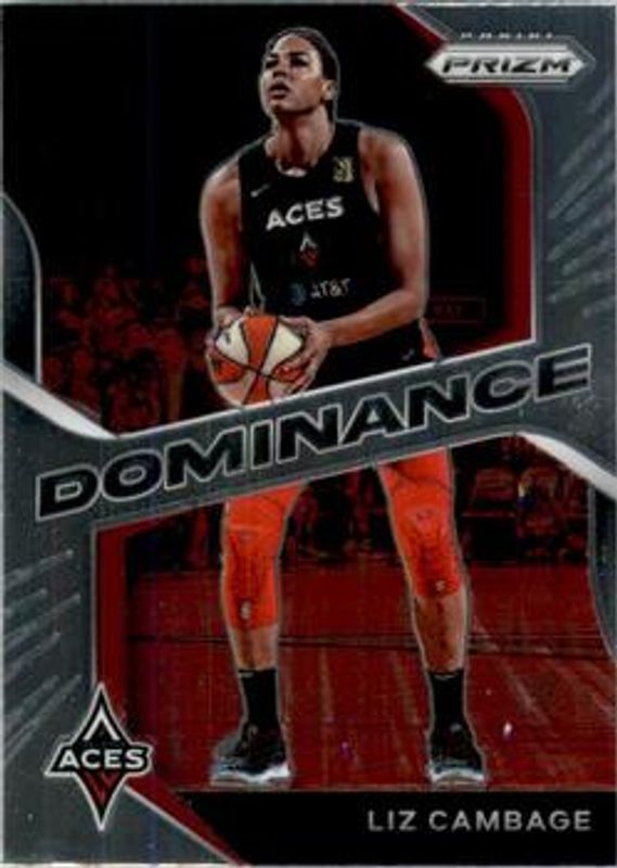 Liz Cambage 2021 Prizm WNBA #15 Dominance RAW