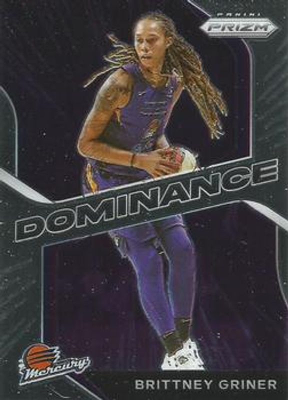 Brittney Griner 2021 Prizm WNBA #9 Dominance RAW