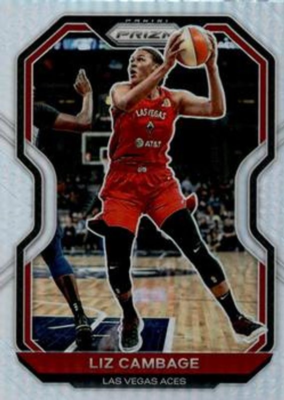 Liz Cambage 2021 Prizm WNBA #77 Silver RAW