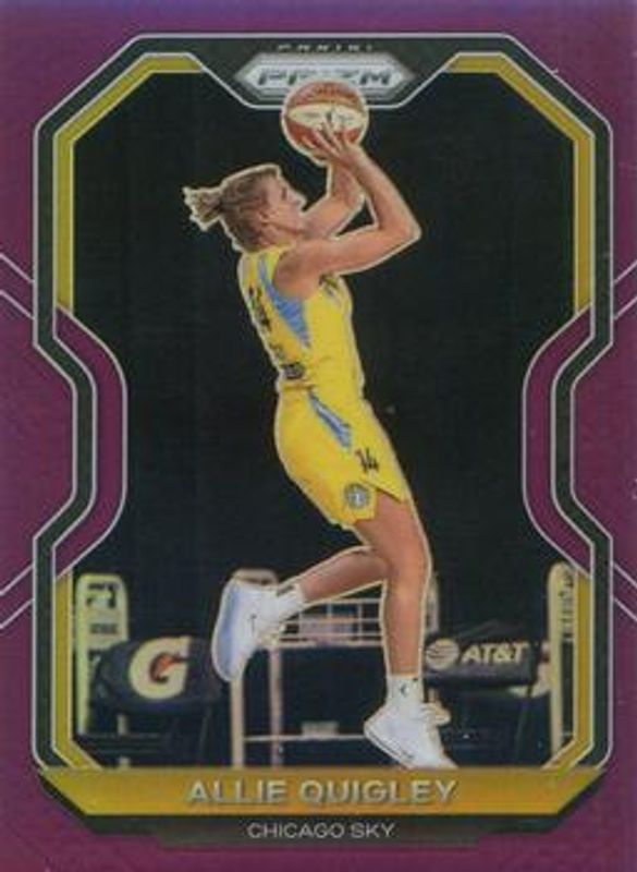2021 Prizm WNBA #17 Purple /99